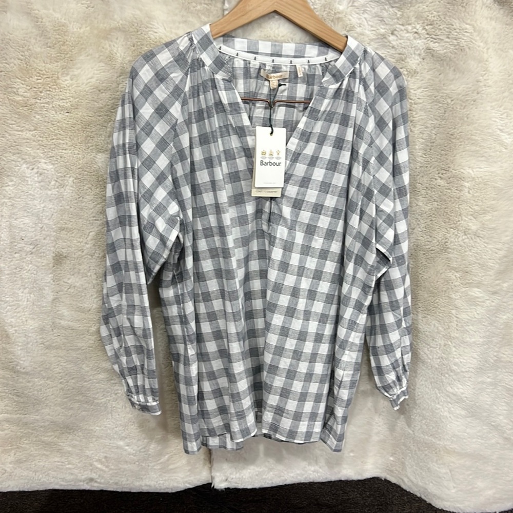 Barbour flowy blouse